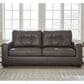 Ashley Barlin Mills Stationary Queen Sleeper Sofa in Umber, , large