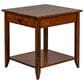 Y & T Woodcraft Sienna Shaker End Table in Michaels Cherry, , large