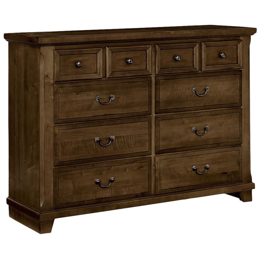 Viceray Collections Timber Creek 8 Drawer Bureau in Rustic Cherry, , large