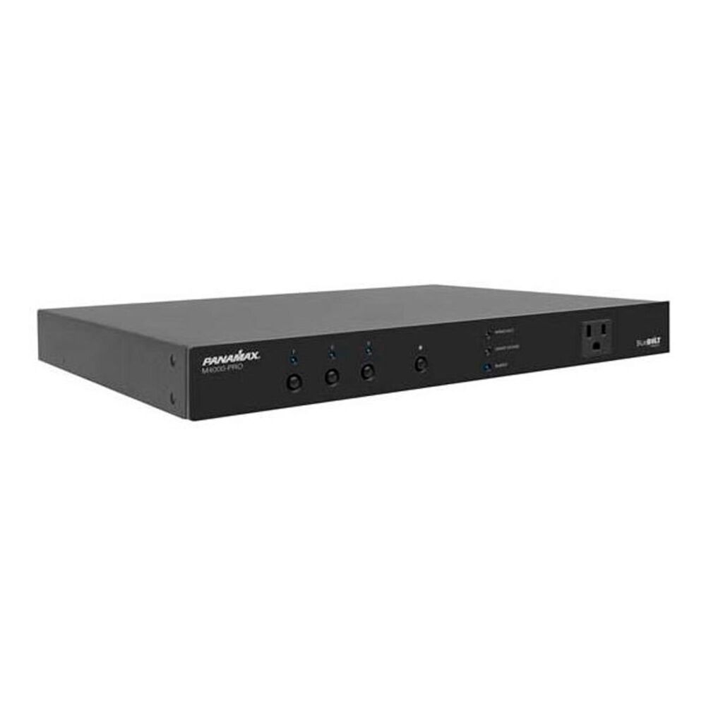 Panamax 1 RU 15 Amp 8 Outlets, 3 BlueBOLT Programmable Banks, , large
