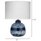 Splendor Living Glenhurst Table Lamp in Blue and White, , large