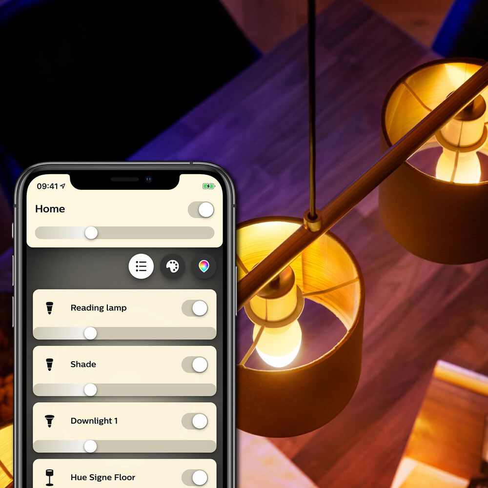 Philips Hue 2-Pack LED Smart Candle E12 White Bulb, , large