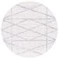 Safavieh Marrakesh MRK540F 6"7" Round Beige and Grey Area Rug, , large