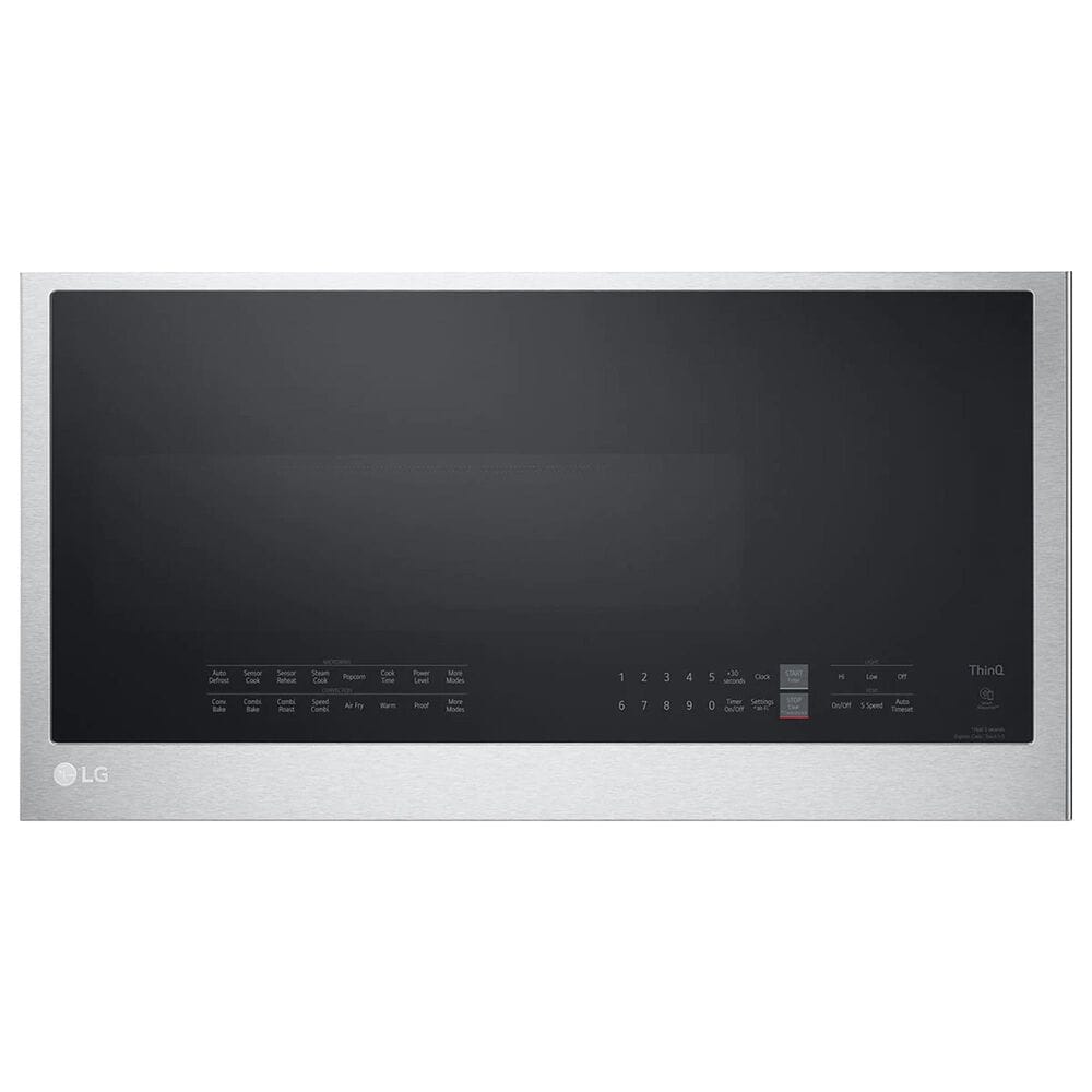 LG 1.7 Cu. Ft. Over-the-Range Microwave Oven with Air Fry in Stainless Steel, , large