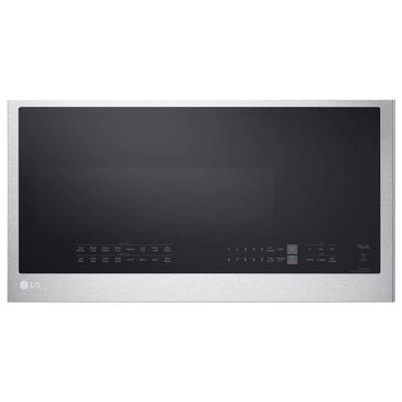 LG 1.7 Cu. Ft. Over-the-Range Microwave Oven with Air Fry in Stainless Steel, , large