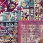 Safavieh Evoke EVK275R 2"2" x 7" Fuchsia and Ivory Runner, , large