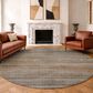 Dalyn Rug Company Vico VC4 Khaki 8" Round Area Rug, , large