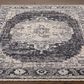 Surya Festival 9" x 13" Black, Charcoal, Medium Gray, Taupe and Cream Area Rug, , large