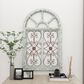 Maple and Jade 45" x 28" Wall Decor in Distressed White and Brown, , large