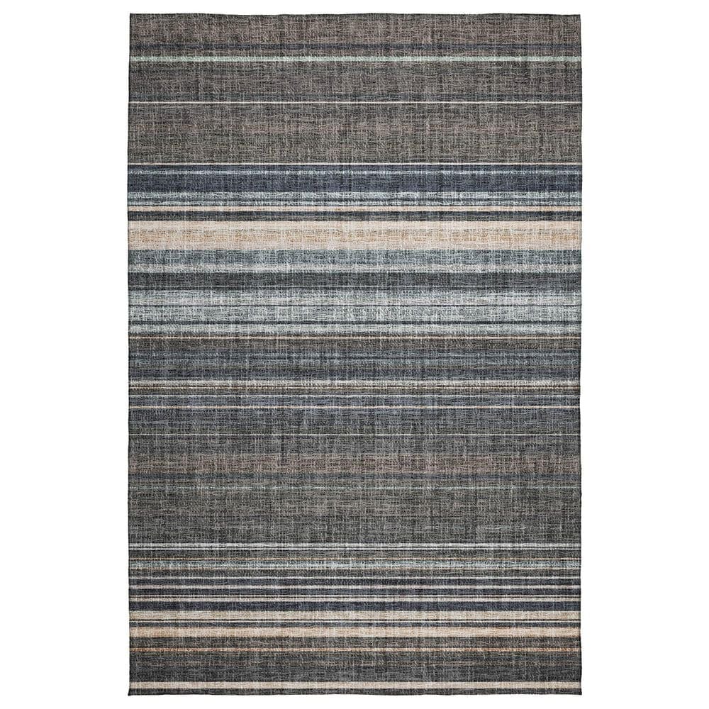 Dalyn Rug Company Portico PO2 Chocolate 9" x 12" Area Rug, , large