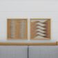 Maple and Jade 24" x 24" Abstract Framed Wall Art in Brown and Beige (Set of 2), , large