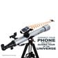 Celestron Starsense Explorer LT 80AZ Smartphone App-Enabled Refractor Telescope in Silver, , large
