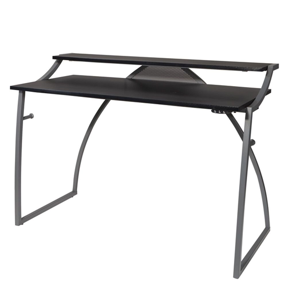 OSP Home Alpha Battlestation Desk in Black, , large