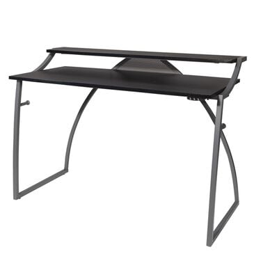 OSP Home Alpha Battlestation Desk in Black, , large