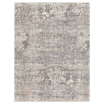 Surya Presidential PDT-2303 7"9" x 10"3" Blue, Gray and Orange Area Rug, , large
