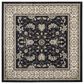 Safavieh Lyndhurst 7" Square Anthracite and Cream Area Rug, , large