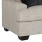 Ashley Vayda Stationary Loveseat in Pebble, , large