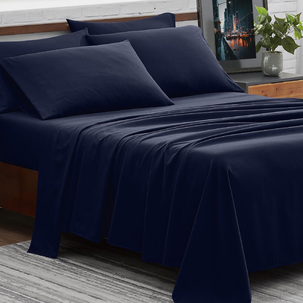 Pem America 6Piece Queen Sheet Set in Navy Shop NFM