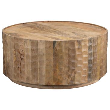 Slatehouse Gibson Round Cocktail Table in Brown, , large