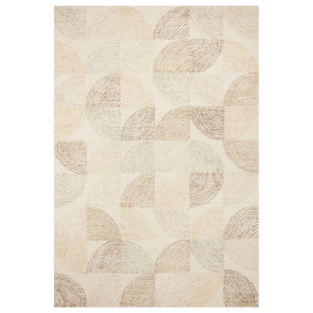 Loloi Milo MLO-03 2"6" x 7"6" Pebble/Multi Runner, , large