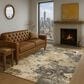 Dalyn Rug Company Lumara LM4 Pewter 8" x 10" Area Rug, , large