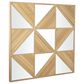 Maple and Jade 36" x 36" Wall Sculpture in Light Brown, , large