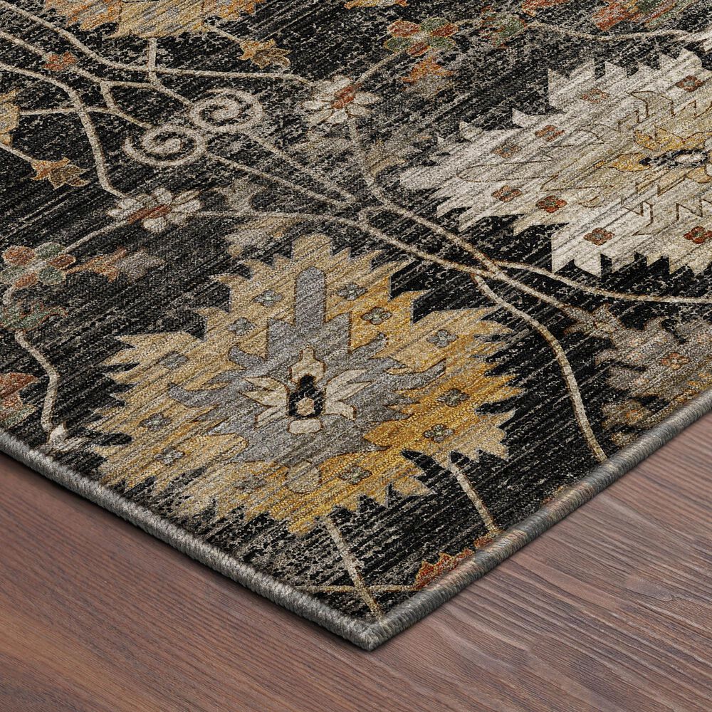 Dalyn Rug Company Aristo AR6 Black 10" x 14" Area Rug, , large