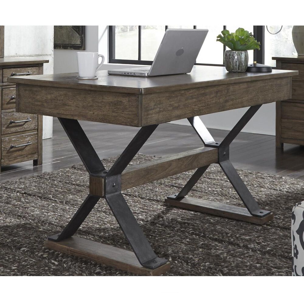 Belle Furnishings Sonoma Road Writing Desk in Weathered Bark, , large
