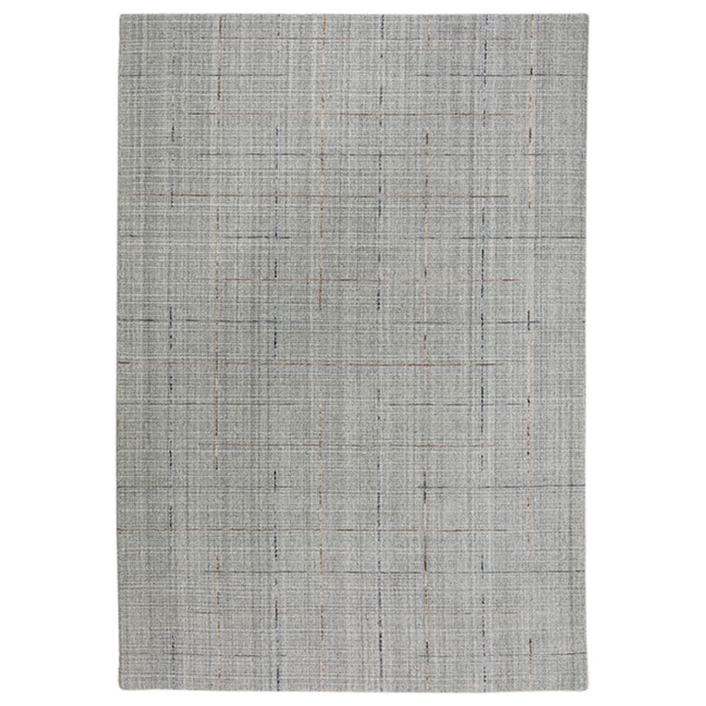 RIZZY Kiki 5" x 7"6" Grey Area Rug, , large