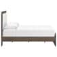 Ashley Kendanport Queen Upholstered Bed with Dresser and Nightstand in Brown and White, , large