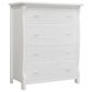 Sorelle Princeton 4-Drawer Chest in White, , large