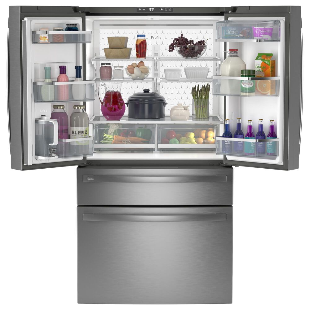 GE Profile 28.7 Cu. Ft. French-Door Refer with Autofill Pitcher, , large