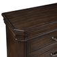 New Heritage Design Lyndhurst 5-Piece Queen Bedroom Set in Walnut Brown, , large