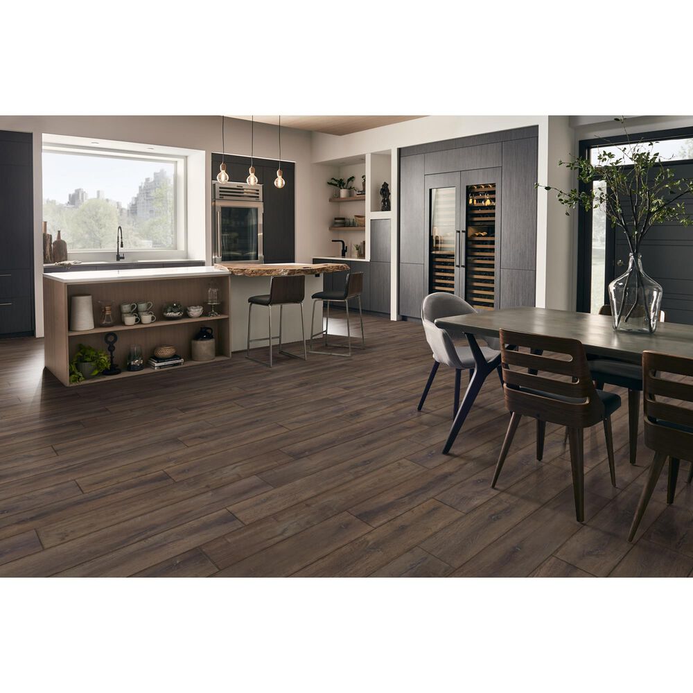 Mannington Restoration Blacksmith Oak Rust 8&quot; x 51&quot; Laminate, , large
