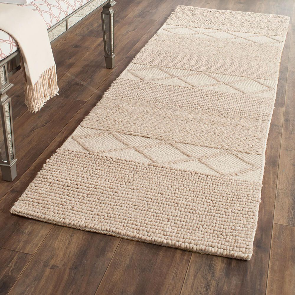 Safavieh Natura NAT217A NAT217A 2&#39;3&quot; x 12&#39; Beige Runner, , large