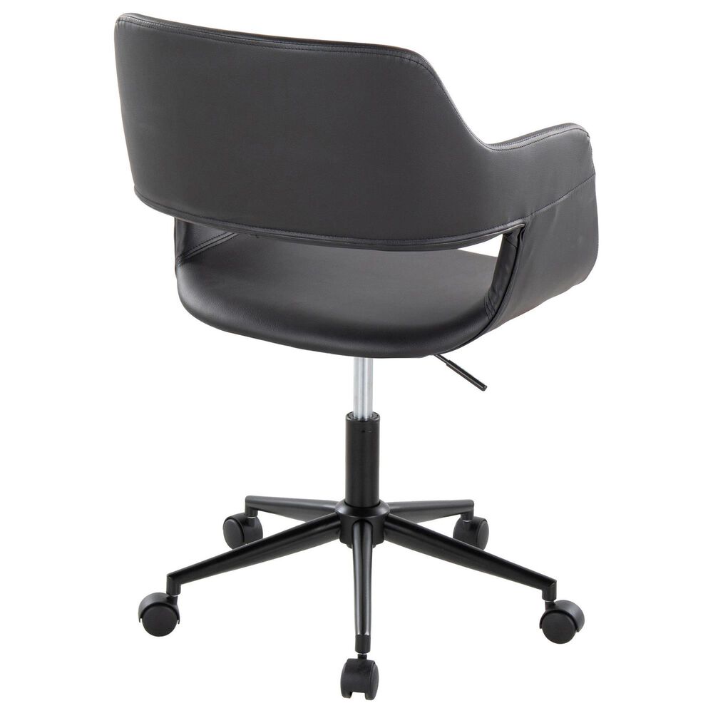 Lumisource Margarite Task Chair in Black, , large