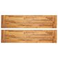 Hearth and Haven Carlisle Patio Bench in Brown (Set of 2), , large