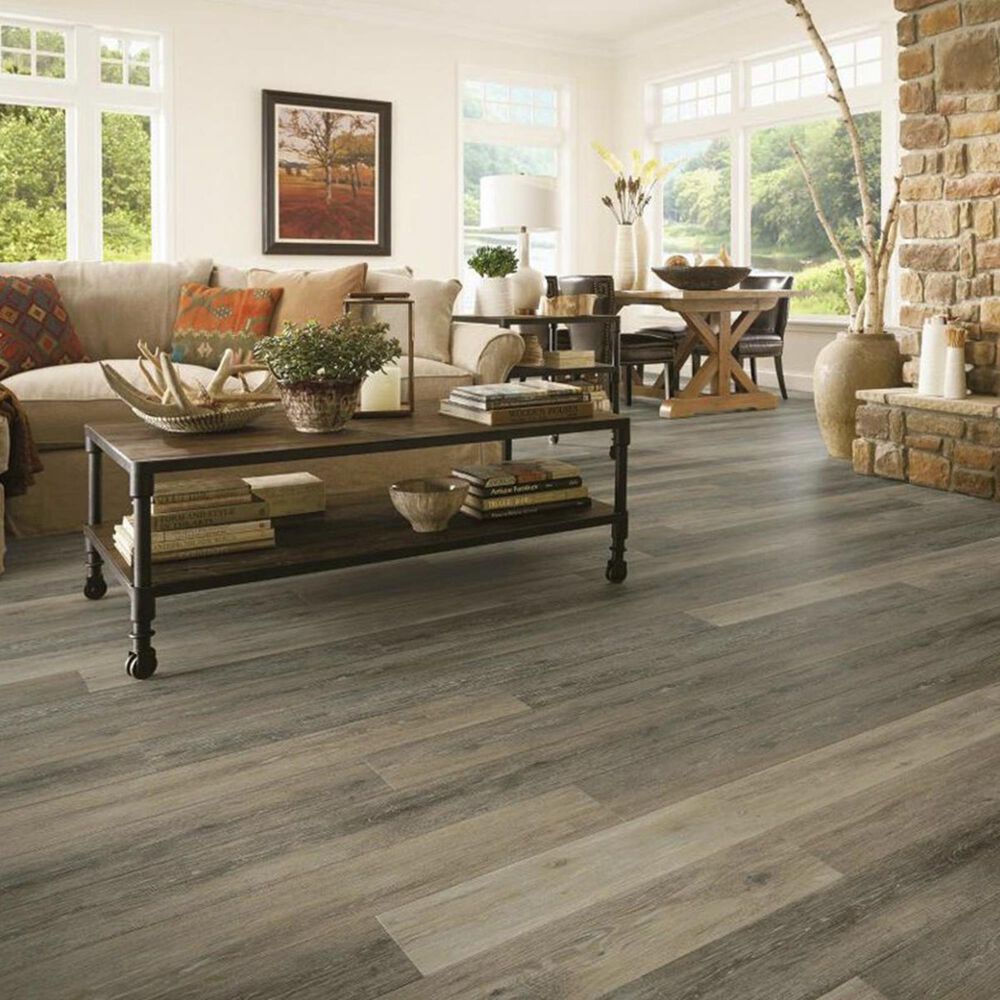 Armstrong Rigidcore Primitive Forest Falcon 6" x 48" Luxury Vinyl Tile, , large