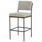 Four Hands Benton Bar Stool in Almond Oak and Midnight, , large