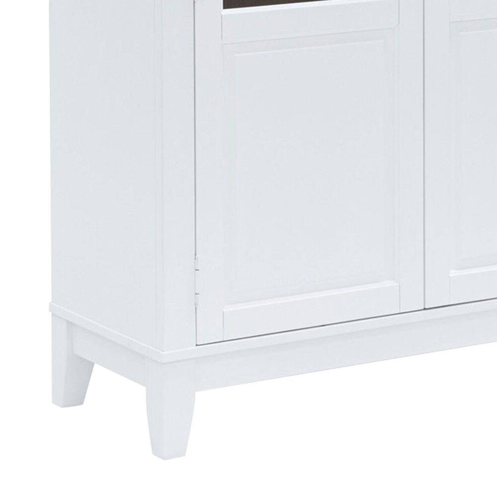 Ashley Dagandale Accent Cabinet in White and Natural Brown, , large