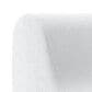 Jaxx Uptown Modern Armless Accent Chair in Boucle White, , large