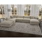 Kas Oriental Rugs Adele Delaney 11"6" x 15"3" Grey and Beige Area Rug, , large