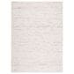 Safavieh Natura NAT330A 9" x 12" Ivory and Light Grey Area Rug, , large