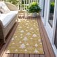 Dalyn Rug Company Wonderland WN23 2"3" x 7"6" Gold Indoor/Outdoor Runner, , large