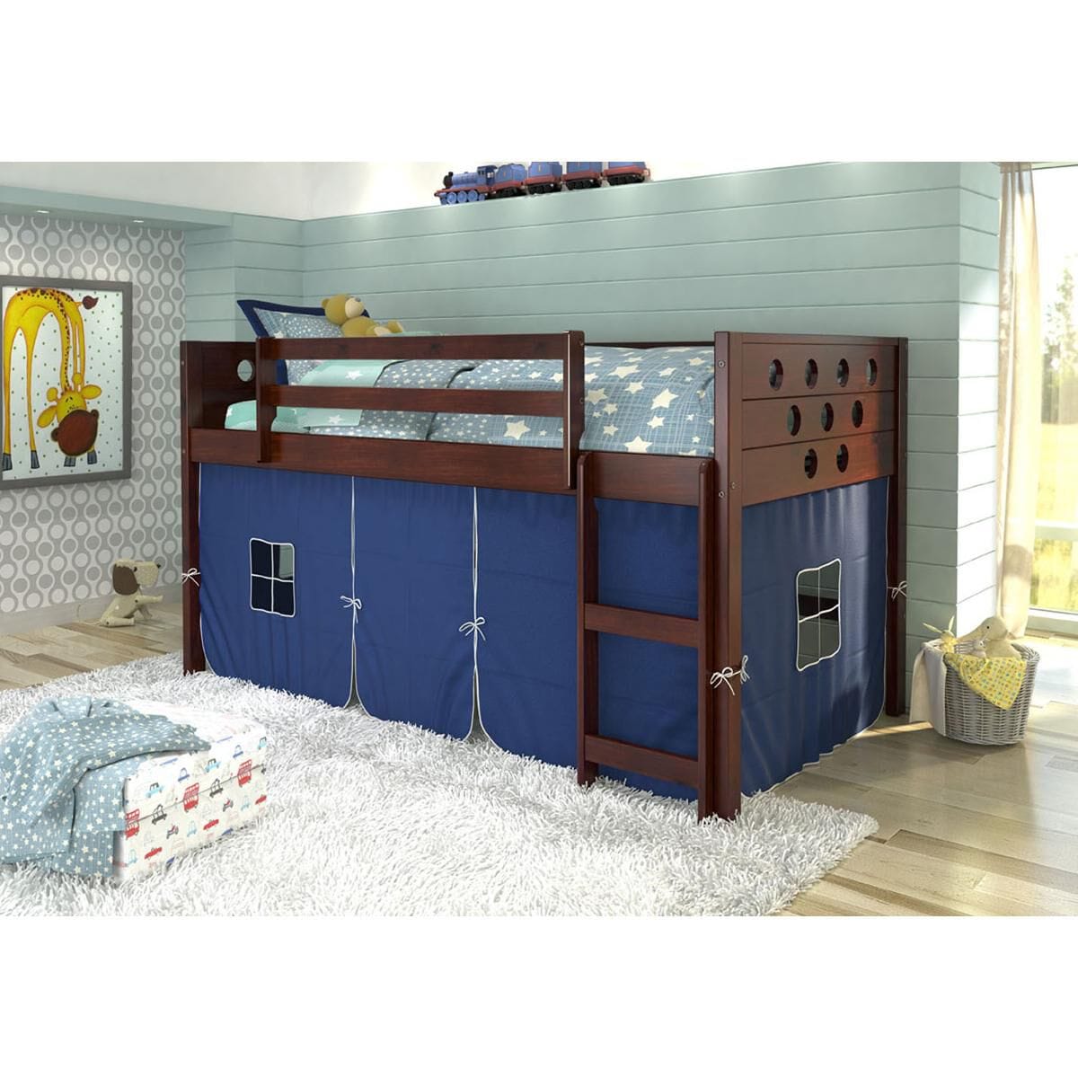 Tent for hot sale low loft bed
