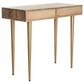 Safavieh Leni Desk in Natural/Brass, , large