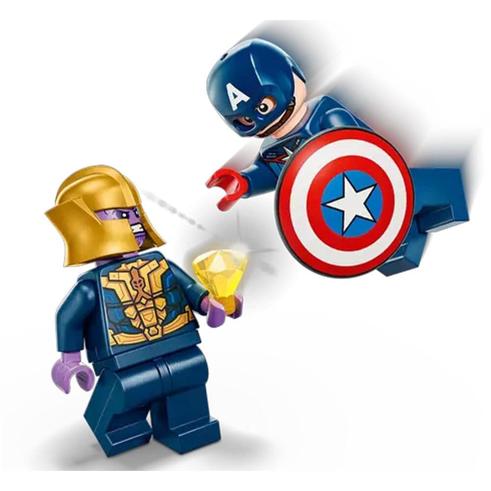 LEGO Marvel Captain America and Thanos Building Set, , large