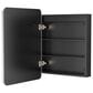 HOMLUX 16" x 24" Bathroom Medicine Cabinet with Mirror in Silver, , large