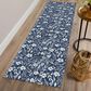 Dalyn Rug Company Soft Essentials Floral Navy 2"3" x 7"6" Indoor/Outdoor Runner, , large
