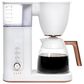 Cafe Specialty Drip Coffee Maker with Glass Carafe in Matte White, , large